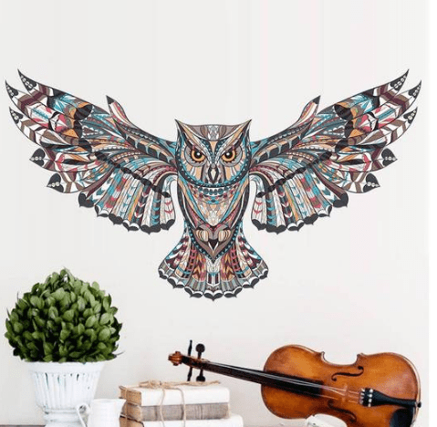 Owl Wall Sticker | Decor Gifts and More