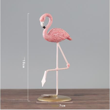 Flamingo ornament stand art statue art gift | Decor Gifts and More