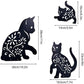 Cat Silhouette Metal Silhouette Art Yard Decoration | Decor Gifts and More