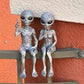 Resin Ornaments Alien UFO Outdoor Garden Statue Ornaments | Decor Gifts and More