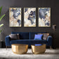 Triptych World Image Mural Painting Canvas Painting Core | Decor Gifts and More