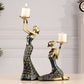 European Style Retro Beauty Candlestick Ornament Decoration | Decor Gifts and More