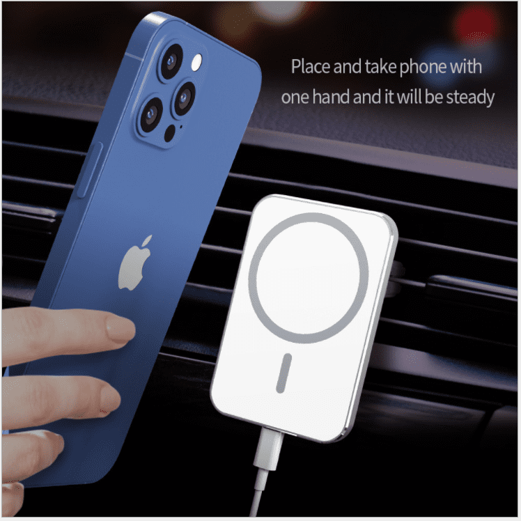 15W Magnetic Car Wireless Charger Fast Charge Apple | Decor Gifts and More