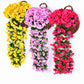 Artificial Flower Rattan Artificial Flower Vine Plastic Flower | Decor Gifts and More