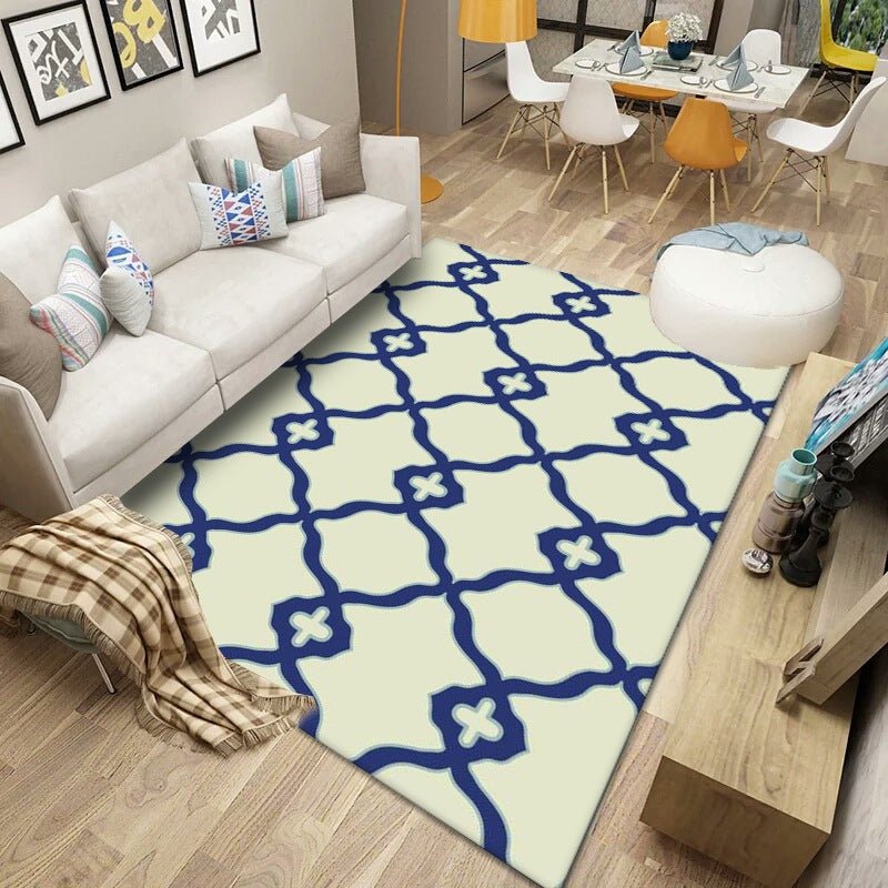 ins Style Simple Modern Nordic Sofa Living Room Carpet Bedroom Coffee Table Blanket Room Bedside Mats Can Be Customized | Decor Gifts and More