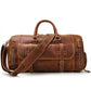 Retro Crazy Horse Skin Travel Bag Men's Large Capacity Luggage Bag | Decor Gifts and More