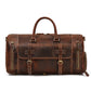 Retro Crazy Horse Skin Travel Bag Men's Large Capacity Luggage Bag | Decor Gifts and More