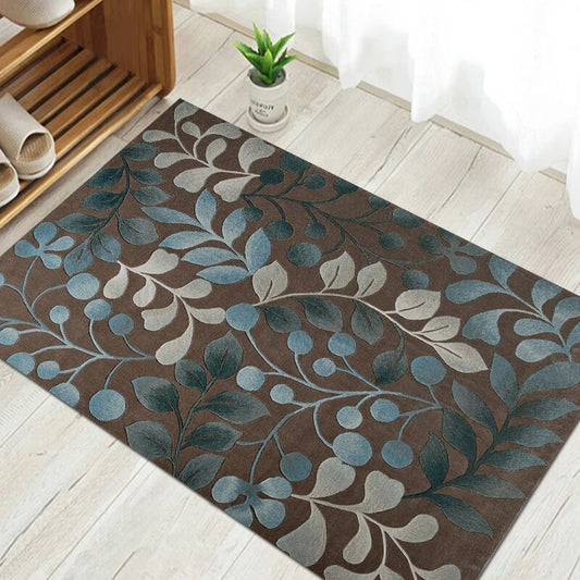 Carpet Floor Mat Dirt Resistant Door Mat Household Door Mat Bedroom Living Room Anti Slip Water Absorbent Mat | Decor Gifts and More