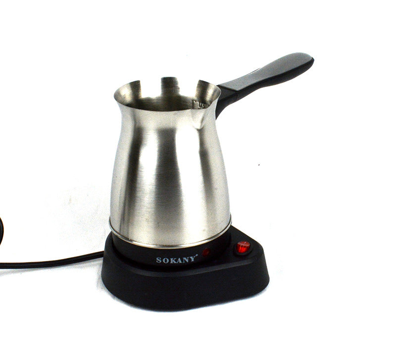 Electric Stainless Steel Turkish Coffee Pot With Electric Heating | Decor Gifts and More