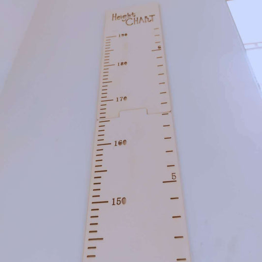 Nordic Style Wooden Children's Height Ruler Wall Sticker