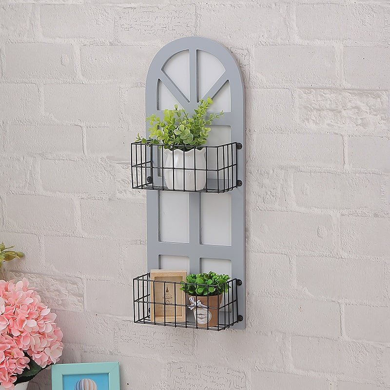 Decorative Shelf On Vintage Wall | Decor Gifts and More
