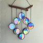 Hanging Ornaments Garland-Decor Mirror Art-Rainbow-Moon-Phase Boho Home Chic | Decor Gifts and More