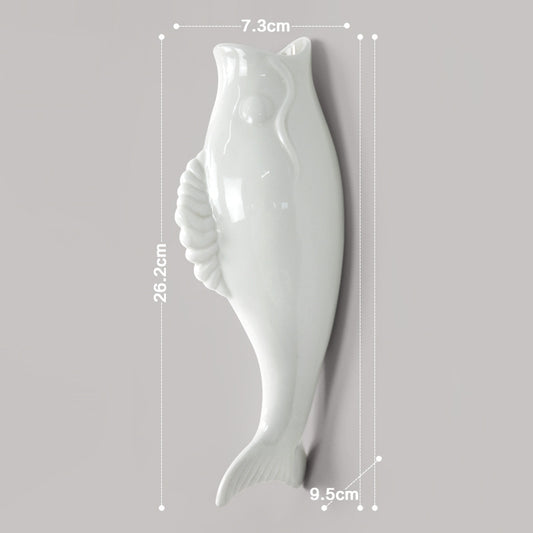 Simple Modern Creative Wall Ceramic Goldfish Vase Restaurant Mural Wall Hanging Three-Dimensional Wall Decoration Wholesale | Decor Gifts and More