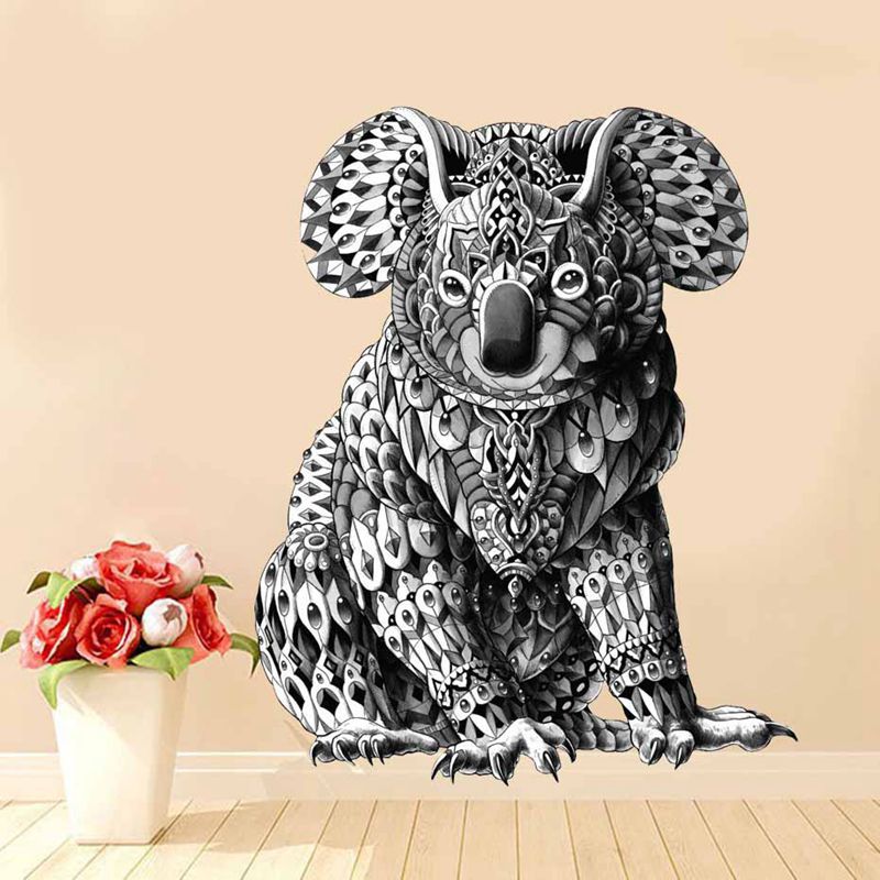 Koala background wall self-adhesive waterproof decorative sticker | Decor Gifts and More