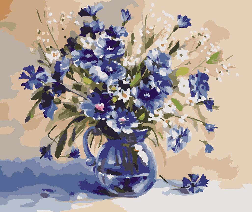 Paint By Numbers - Flowers | Decor Gifts and More