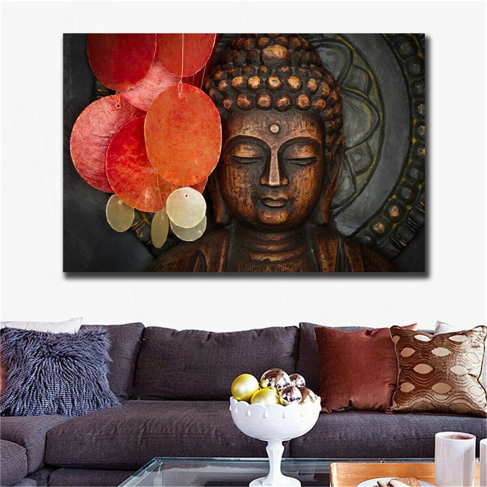 Hd Inkjet Oil Painting Hotel Home Decoration Hanging Painting Canvas Painting Core Single Buddha Aliexpress Ebay Amazon | Decor Gifts and More