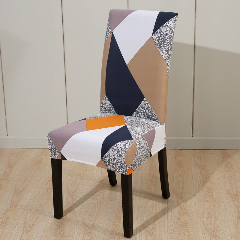 Printed Elastic Chair Cover Household Anti-Fouling Chair Cover | Decor Gifts and More