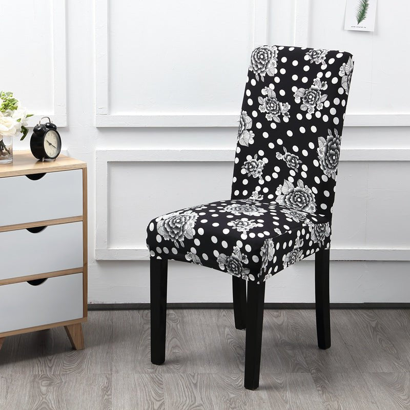 Printed Elastic Chair Cover Household Anti-Fouling Chair Cover | Decor Gifts and More