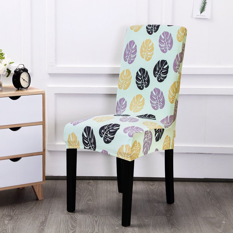 Printed Elastic Chair Cover Household Anti-Fouling Chair Cover | Decor Gifts and More