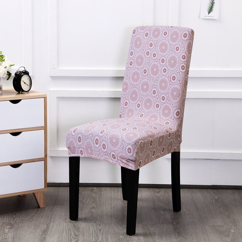 Printed Elastic Chair Cover Household Anti-Fouling Chair Cover | Decor Gifts and More