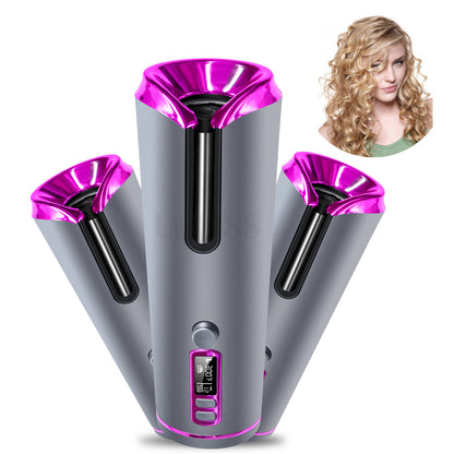 Hair Curling Iron Portable Automatic Hair Curling Iron Multifunctional Usb Charging | Decor Gifts and More