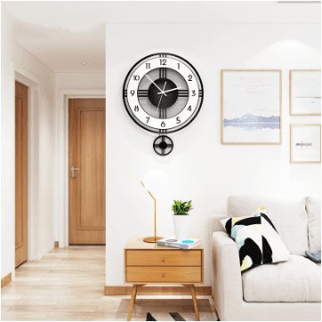 Living Room Creative Wall Clock Atmosphere Silent Household Acrylic Products Wall Watch Bedroom Decoration Wall Stickers Art Wall Clock | Decor Gifts and More