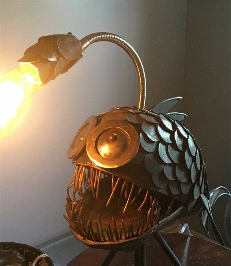 Anglerfish Lamp Floor-standing Retro Art Table Lamp | Decor Gifts and More