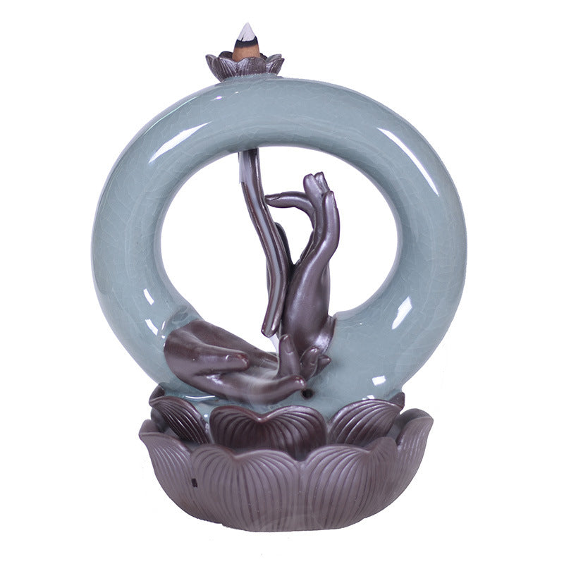 Incense Burner, Buddhist Supplies, Aroma Diffuser, Indoor Household Ceramic Crafts, Ornaments | Decor Gifts and More