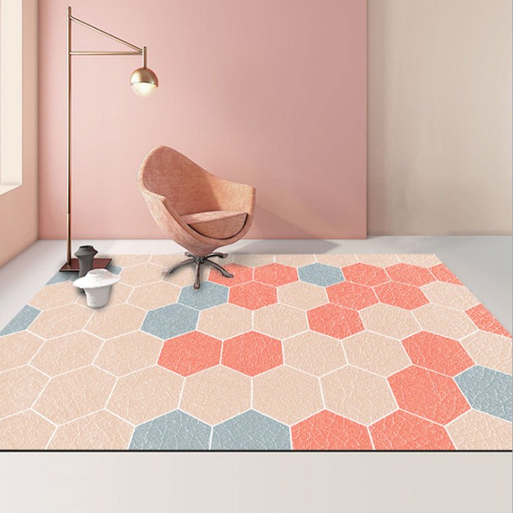 Abstract Geometric Carpet Modern Living Room Coffee Table | Decor Gifts and More