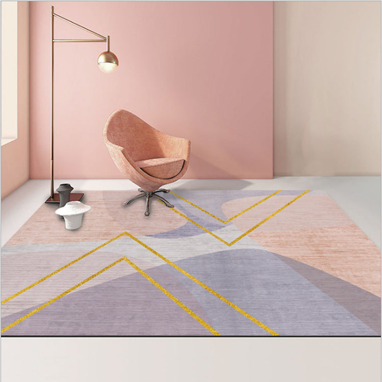 Abstract Geometric Carpet Modern Living Room Coffee Table | Decor Gifts and More