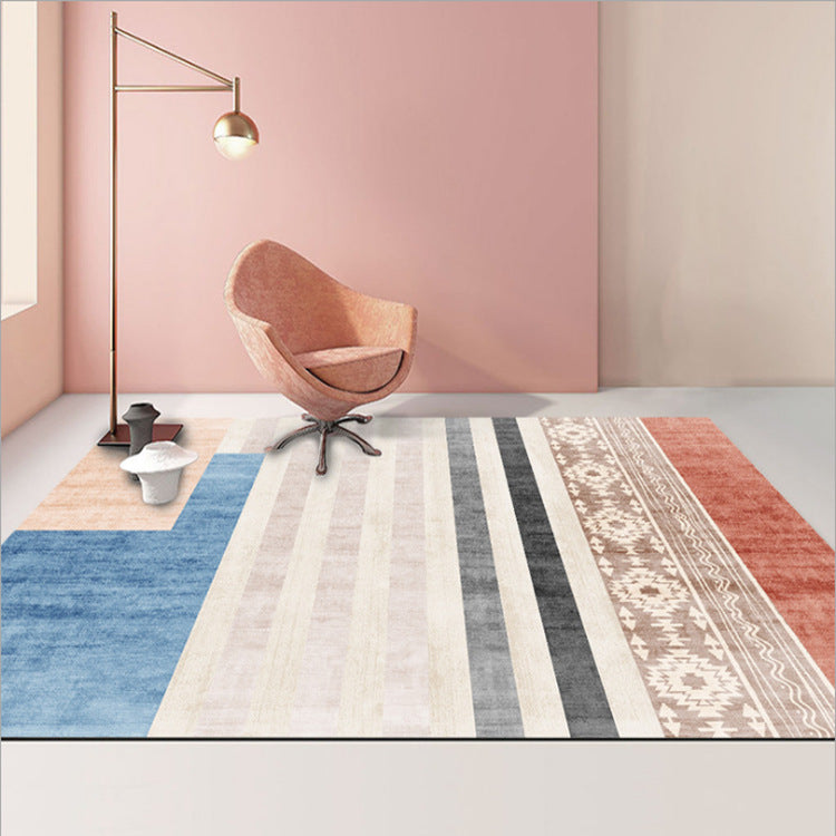 Abstract Geometric Carpet Modern Living Room Coffee Table | Decor Gifts and More