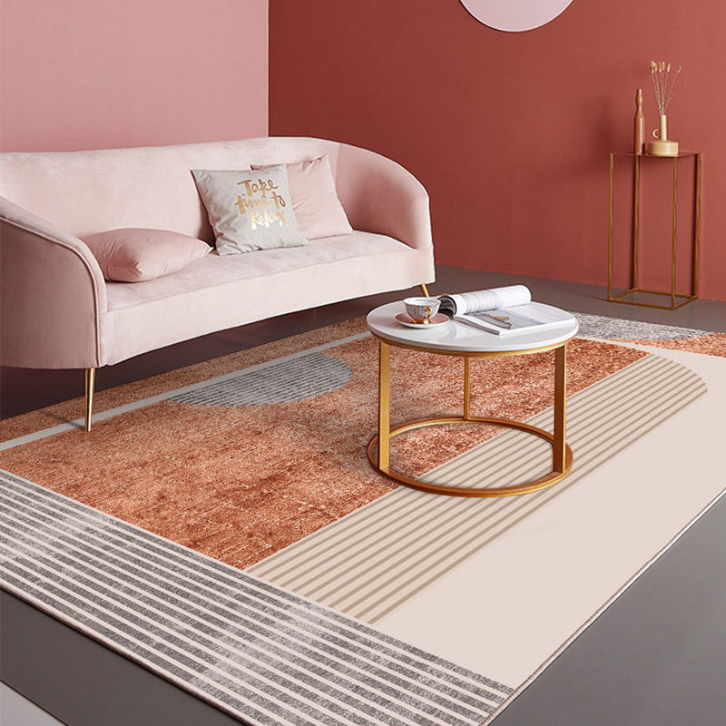 geometric carpet modern nordic living room coffee table mat bedroom bedside blanket
