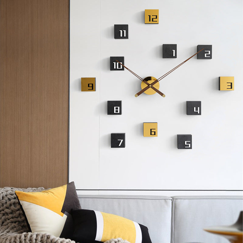 Living Room Clock Hanging Wall Decoration Background Wall | Decor Gifts and More