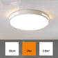 Led Ceiling Lamp Round Acrylic Room Lamp Modern Modern Bedroom Lamp | Decor Gifts and More