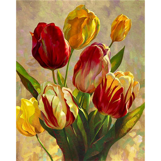 Painting By Numbers Kids Colourful Flowers | Decor Gifts and More