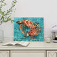 Sea Turtle Drawn By Number Adult Hand Drawn Kit Ocean Beach | Decor Gifts and More