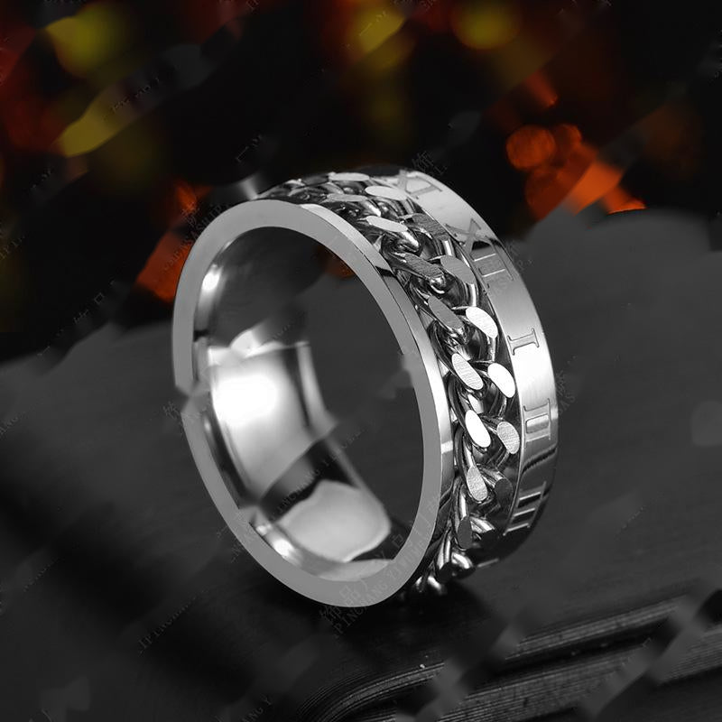 Stainless Steel Personality Men'S Ring | Decor Gifts and More