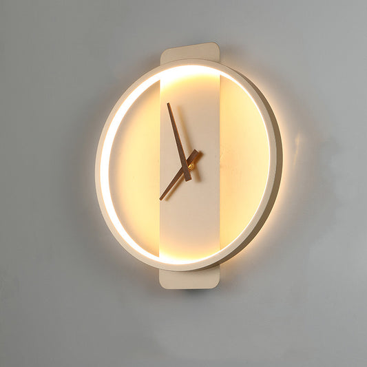 Nordic Wall Lamp Bedroom Bedside Lamp Clock Modeling Lamp | Decor Gifts and More