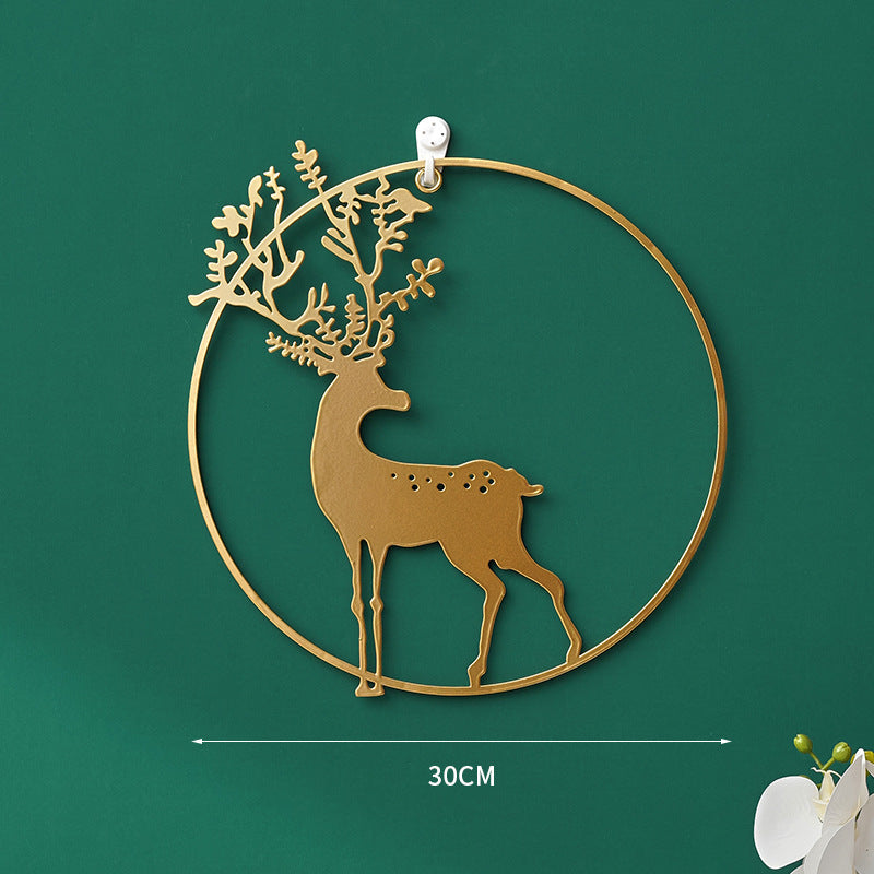 Nordic Porch Elk Ornaments Wall Decorations | Decor Gifts and More