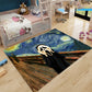 World Famous Paintings Carpet Ottoman Two-dimensional Living Room Coffee | Decor Gifts and More
