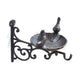 Cast Iron Garden Wall Hanging Bird Food Basin | Decor Gifts and More