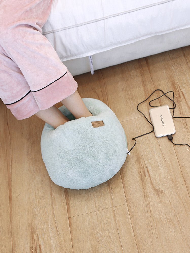 Plush electric foot warmer usb charging | Decor Gifts and More