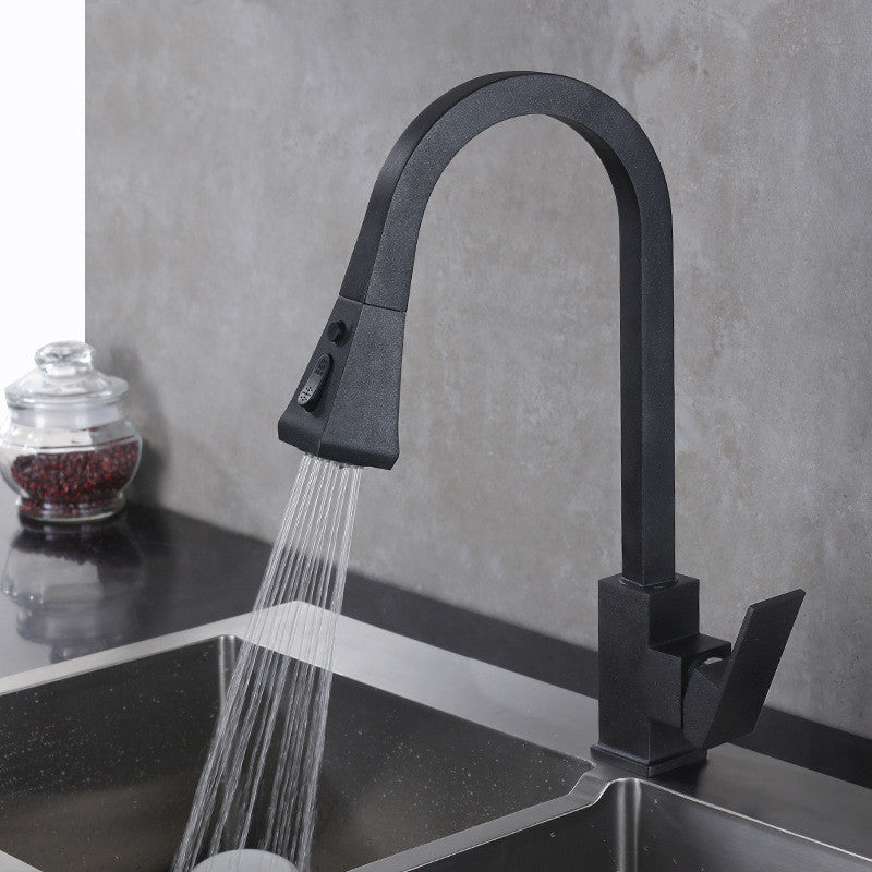 Stretchable Sink Faucet Double Outlet Mode | Decor Gifts and More