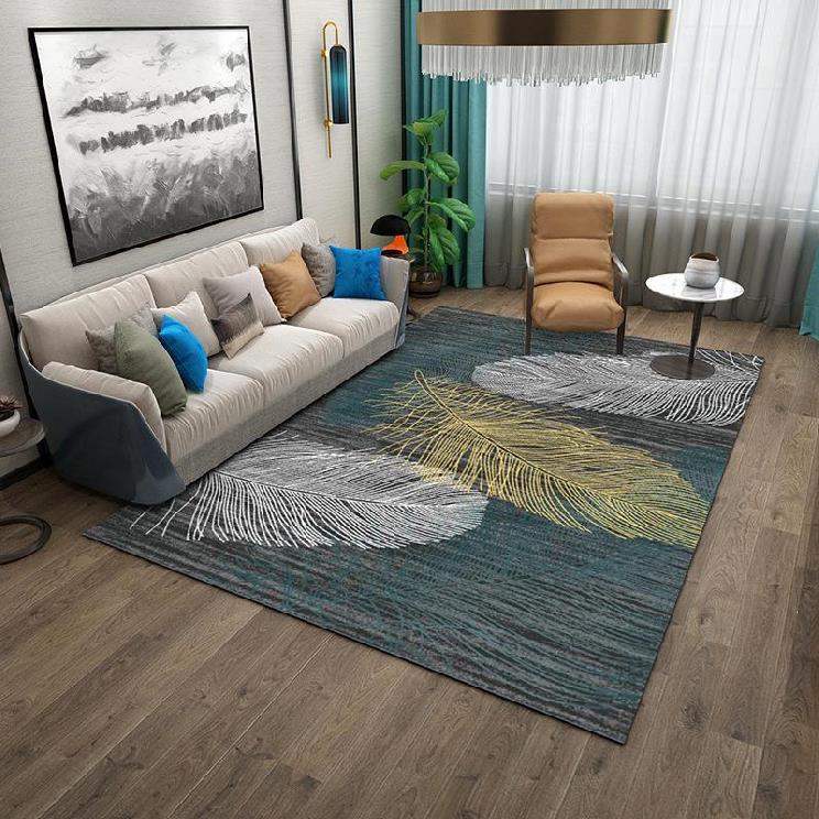 Nordic Carpet Living Room Coffee Table Blanket Modern Minimalist Bedroom | Decor Gifts and More