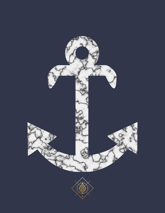 Anchor Pattern Tapestry | Decor Gifts and More