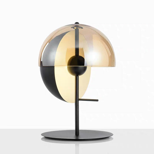 Nordic Creative Hemisphere Round Living Room Bedroom Art Deco Desk Lamp