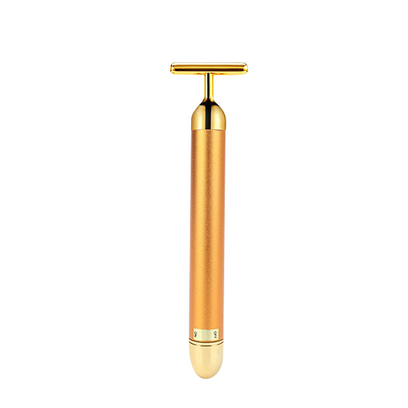 Electric roller thin face instrument gold stick | Decor Gifts and More