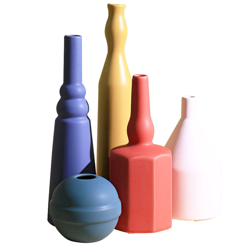 Colored ceramic vase ornaments | Decor Gifts and More
