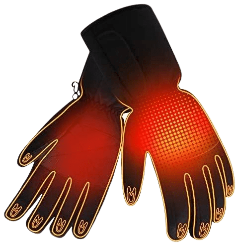 Winter Rechargeable Electric Warm Heated Gloves Men Women Battery Powered Heating Gloves,Waterproof Touchscreen Thermal Insulated Heated Gloves for Winter Sports Outdoors Climbing Hiking Hand - Home Decor Gifts and More