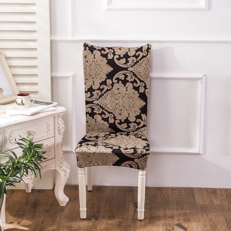 Stretch Chair Cover Dining Room Set One-piece Chair Cushion